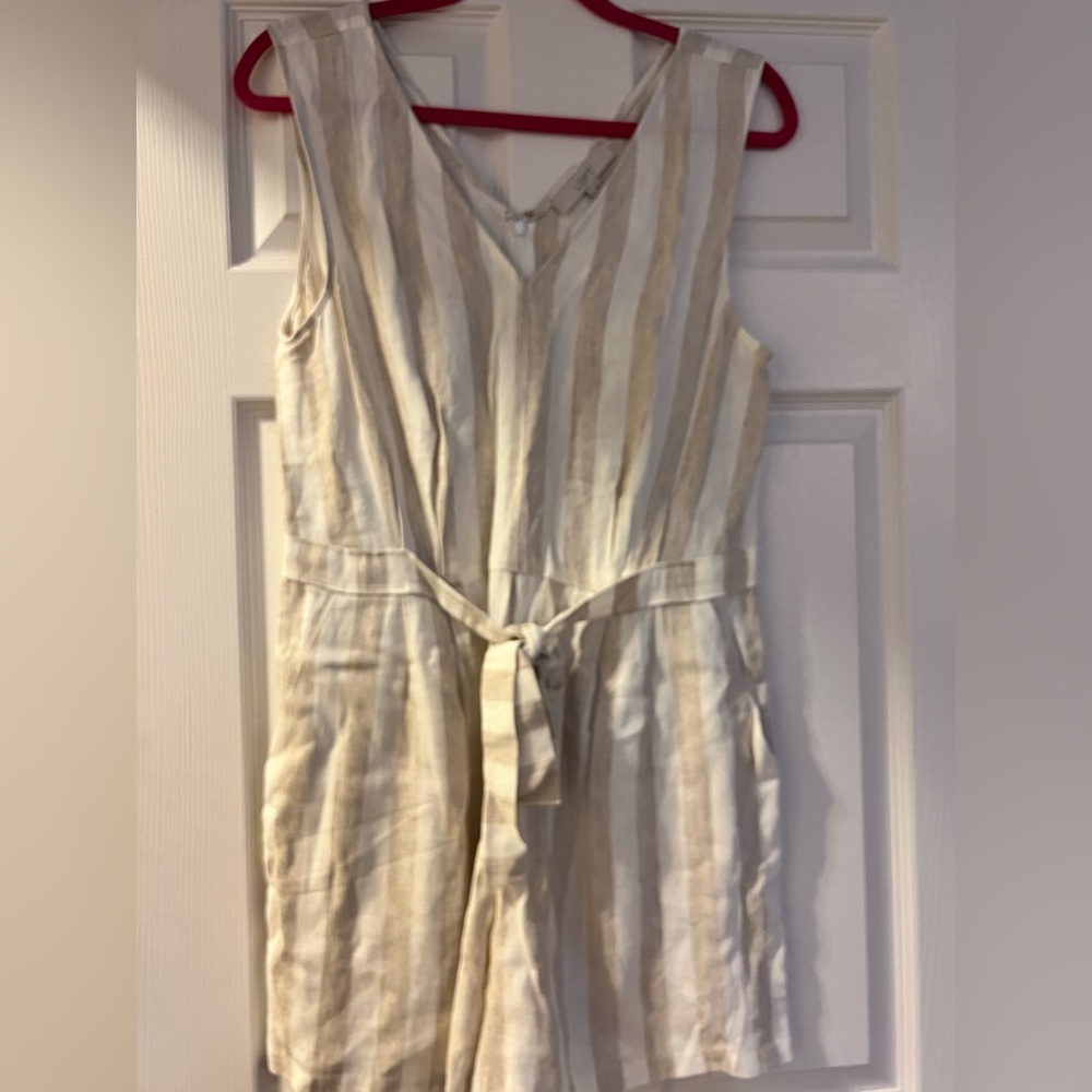 NWT Loft striped romper